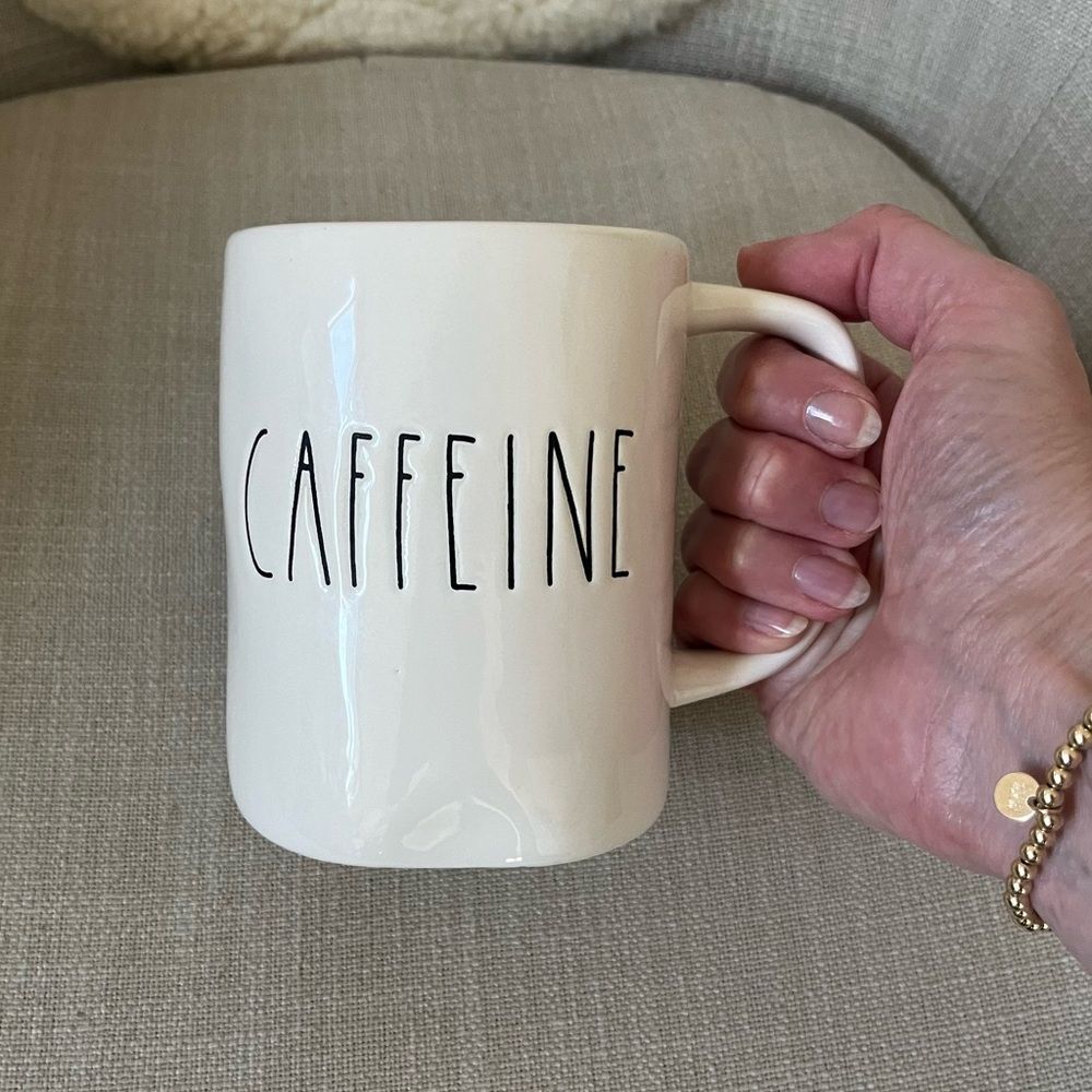 Rae Dunn CAFFEINE Mug - Ceramic - 16oz